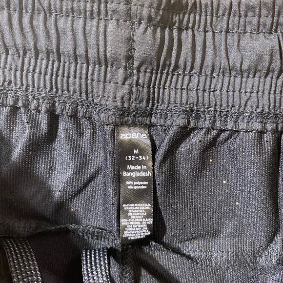 Apana Men's Black Athletic Shorts Medium (32-34) (MT) - Picture 5 of 8